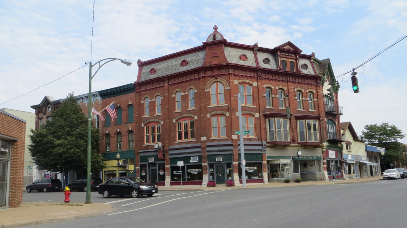 25 Most Dangerous Cities in New York 24/7 Wall St.