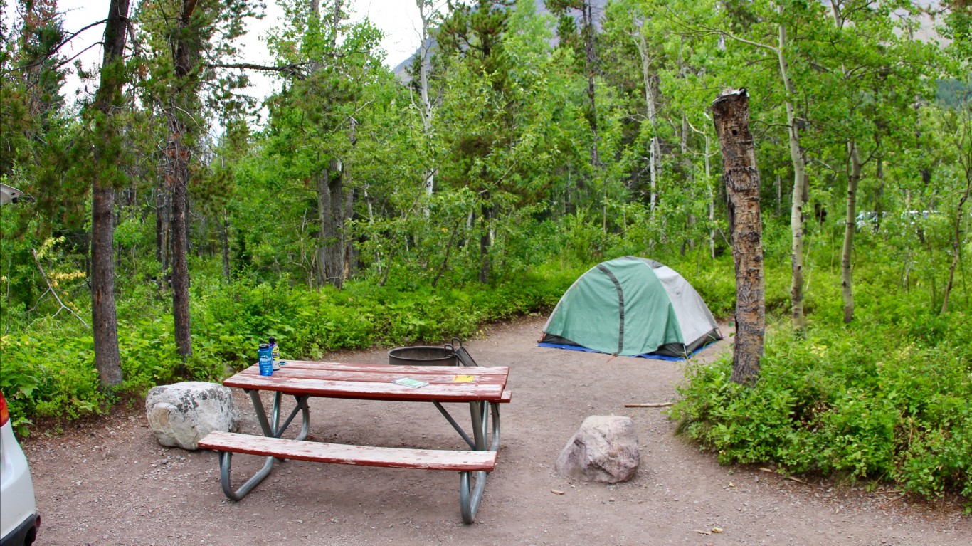 Best States for Camping 24/7 Wall St.