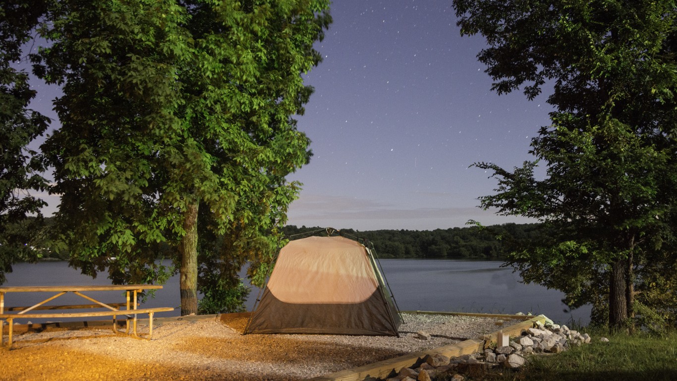 Best States for Camping 24/7 Wall St.