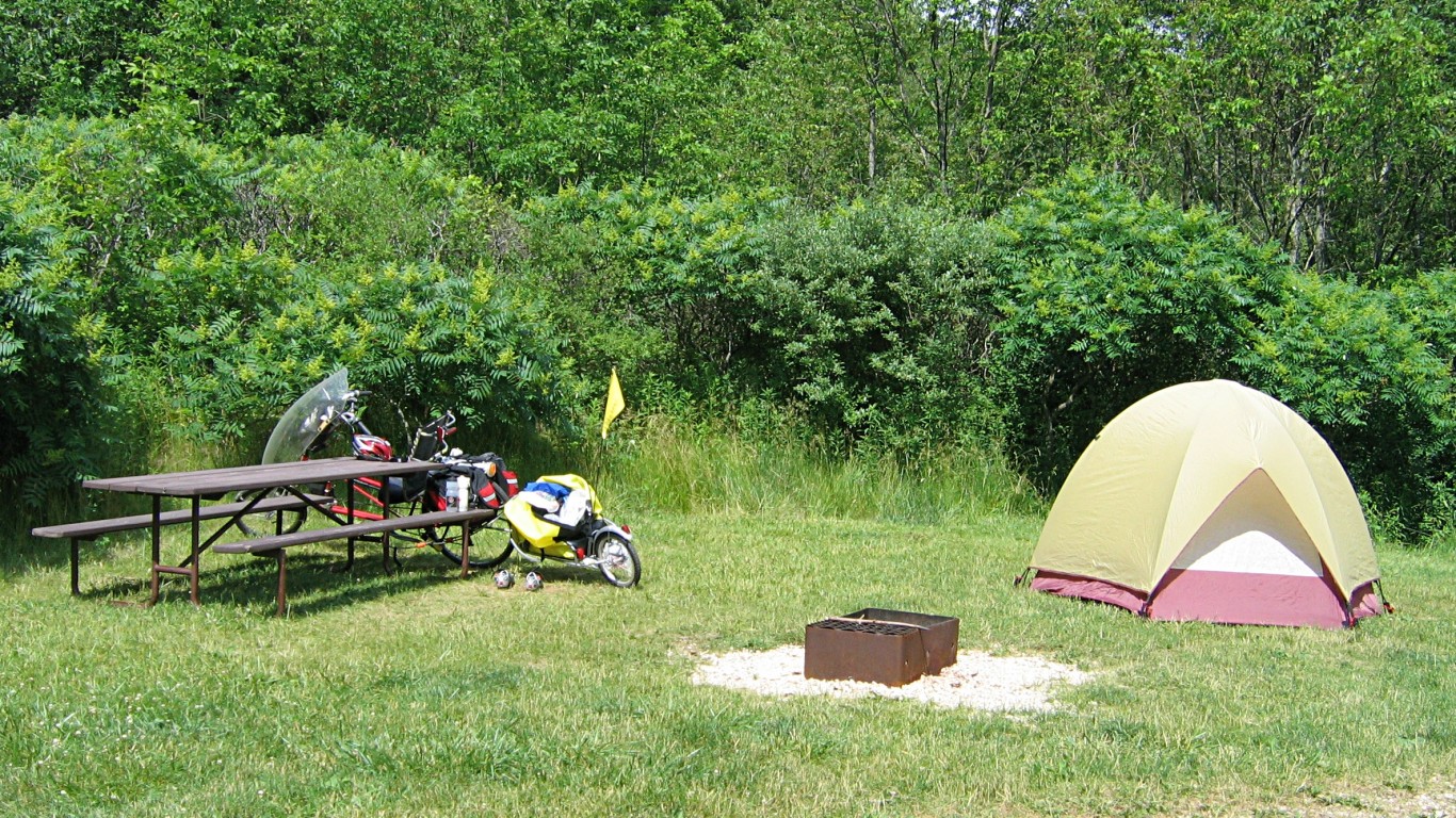 Best States for Camping 24/7 Wall St.