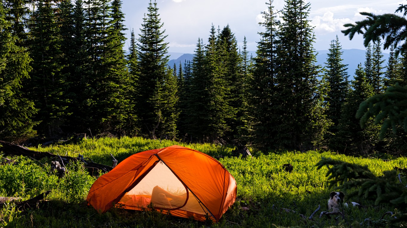 Best States for Camping 24/7 Wall St.
