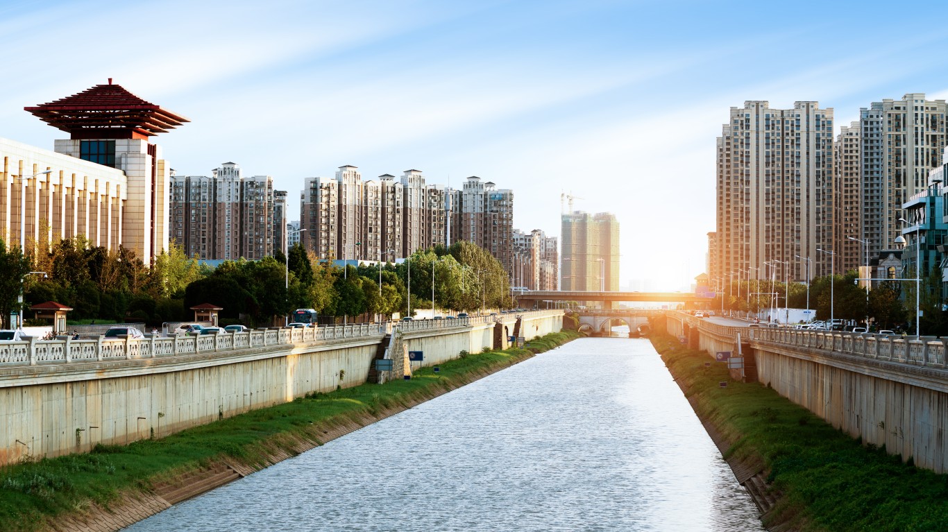 How The 20 Richest Chinese Cities Compare to America’s 24/7 Wall St.