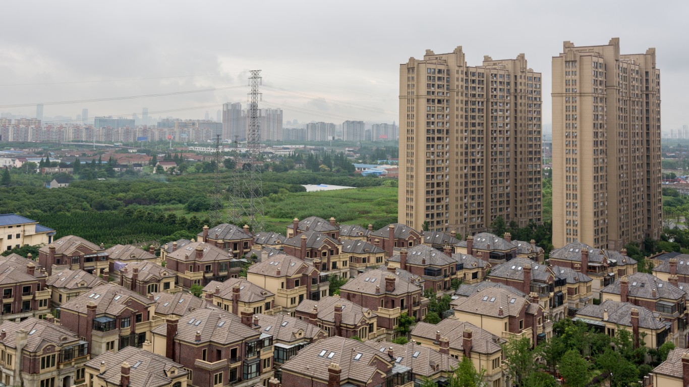 How The 20 Richest Chinese Cities Compare to America’s 24/7 Wall St.