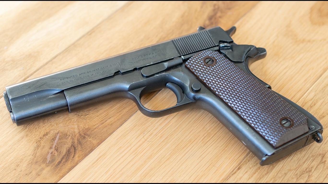 The Pistol From 1911 Still Being Used by the US Army