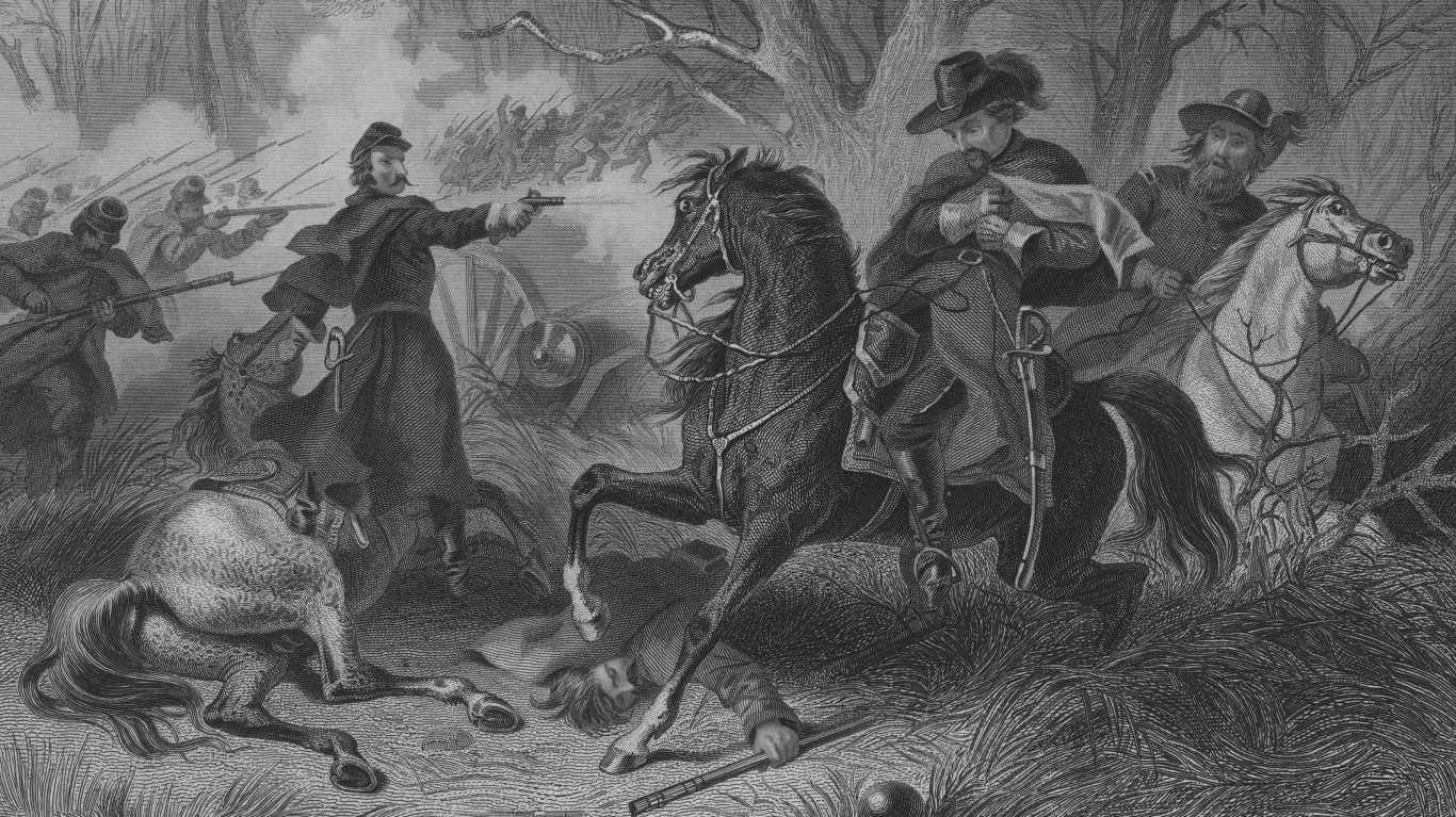 States Where The Most Battles Were Fought During The Civil War 24/7