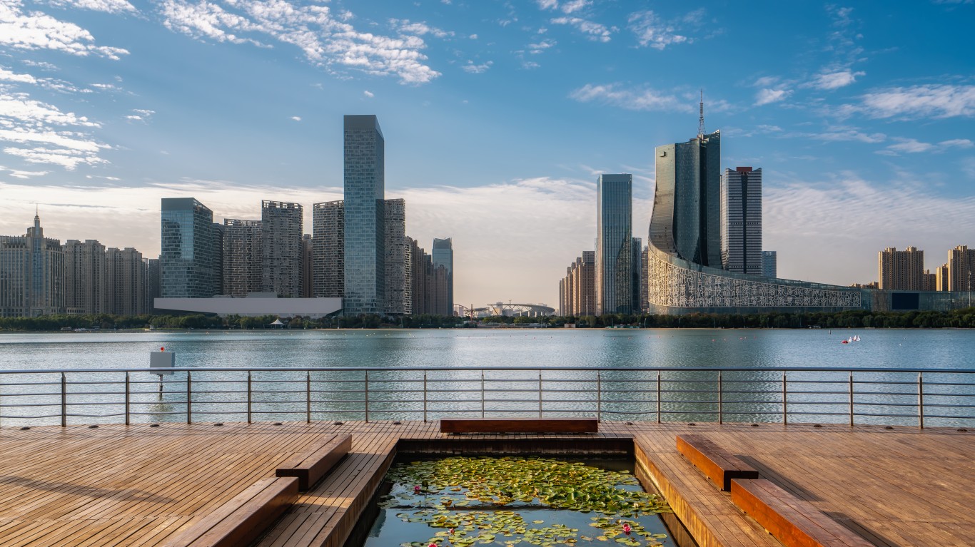 How The 20 Richest Chinese Cities Compare to America’s 24/7 Wall St.