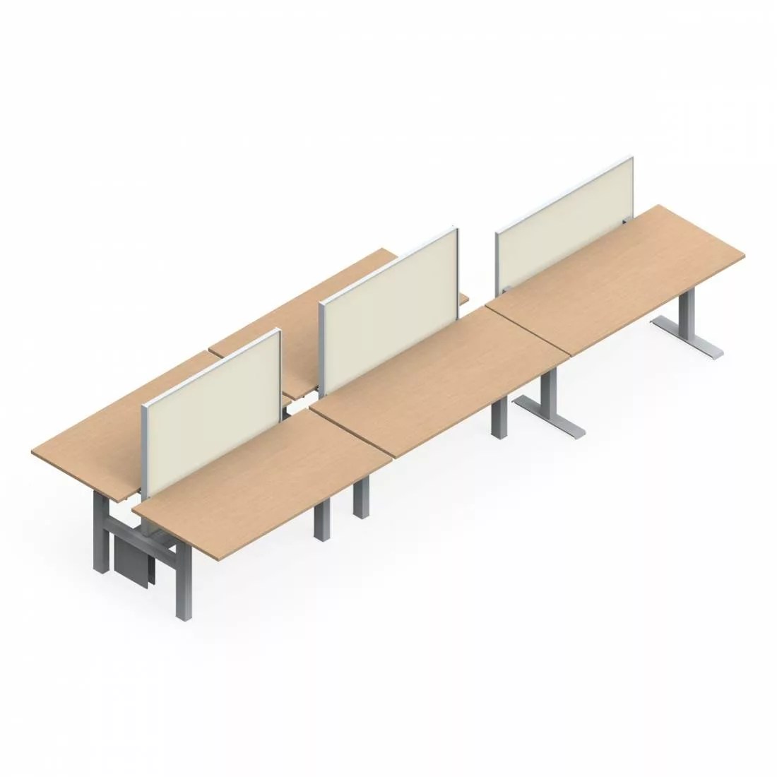 FreeFit™ Office Benching system 175.5"W x 62.5"D FFHAB525 Office