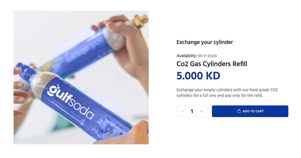 SodaStream Alternative, Gulf Soda 248AM Entertaining Kuwait since 2003