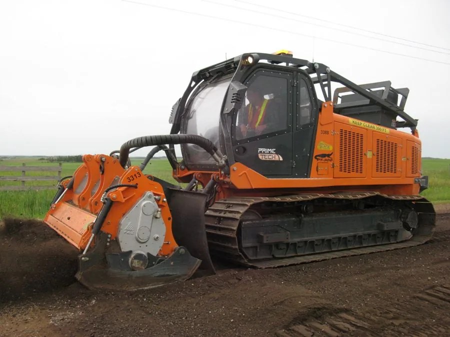 Гусеничный мульчер PT300