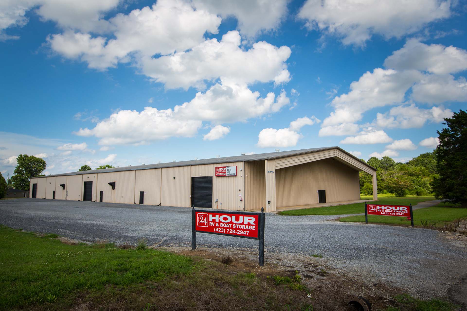 Heated Indoor RV Storage in Cleveland, TN 24 Hour Self Storage