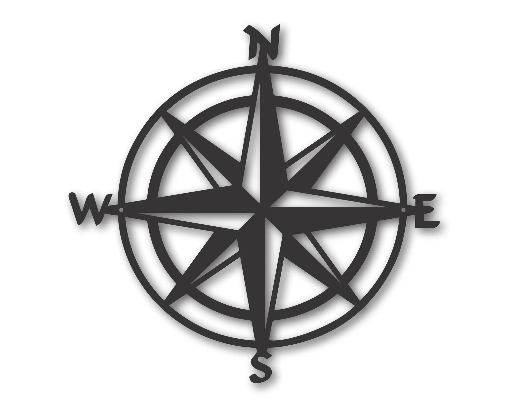 Metal Compass Wall Art Metal Compass Wall Art Custom Compass Wall