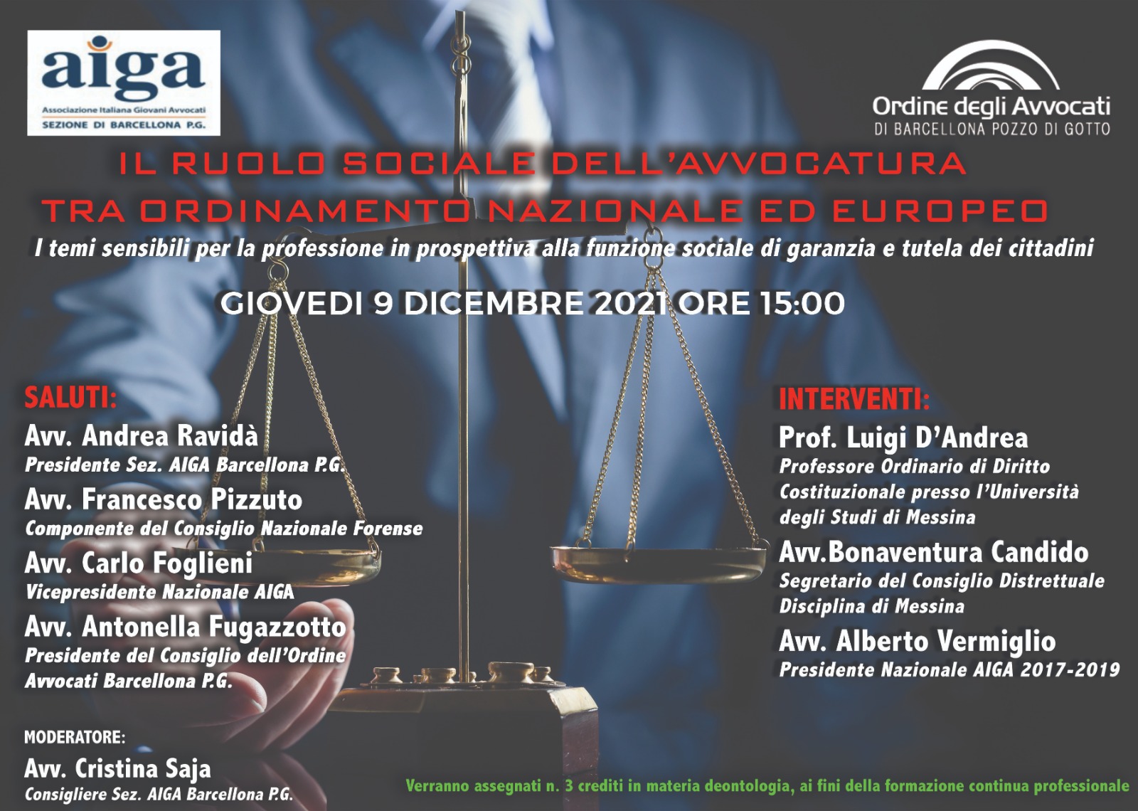 Aiga E Coa Barcellona Organizzano "Il Ruolo Sociale Dell'avvocatura Tra Ordinamento Nazionale Ed Europeo" - 24Live.it 1140_x_1600_jpg
