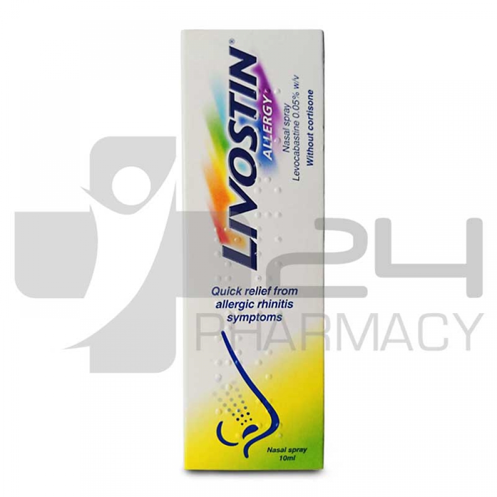 LIVOSTIN ALLERGY ΡΙΝΙΚΟ ΑΠΟΣΥΜΦΟΡΗΤΙΚΟ 10ML 24pharmacy.gr