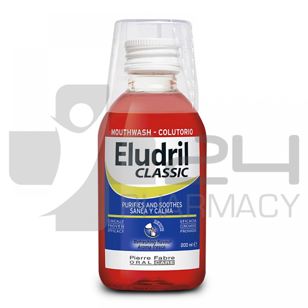 ELUDRIL CLASSIC MOUTHWASH 200ML 24pharmacy.gr