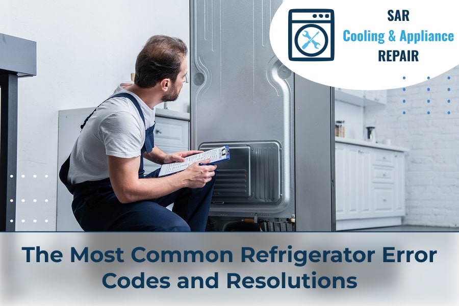 The Most Common Refrigerator Error Codes and Resolutions