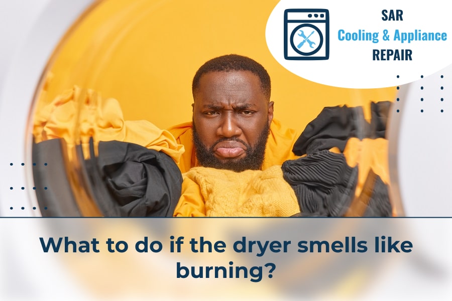 Why does my dryer stink of burning? Most Common Reasons