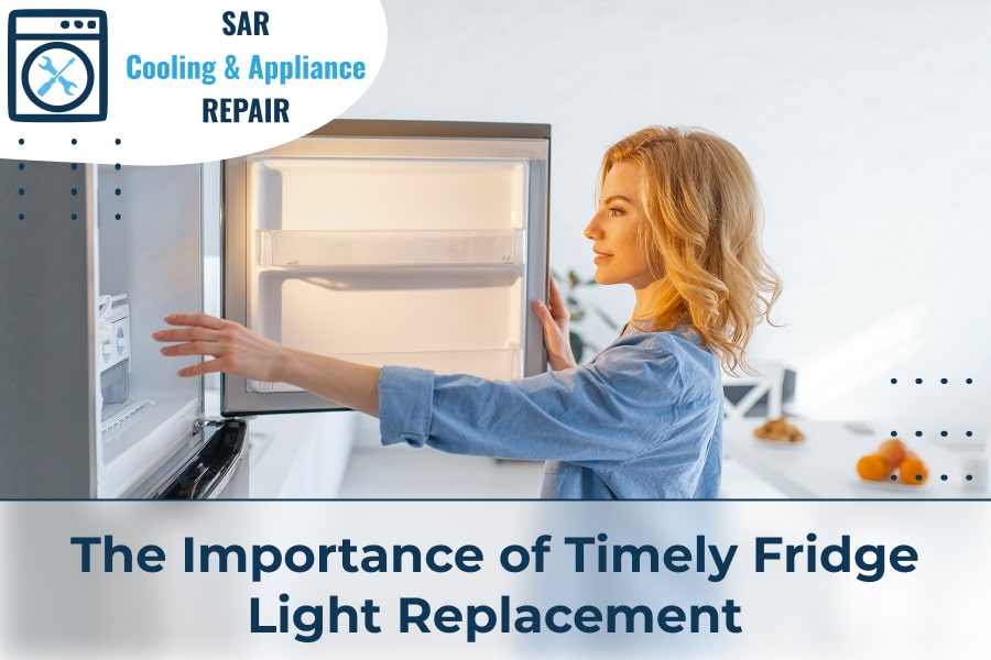 Change fridge light StepbyStep Guide
