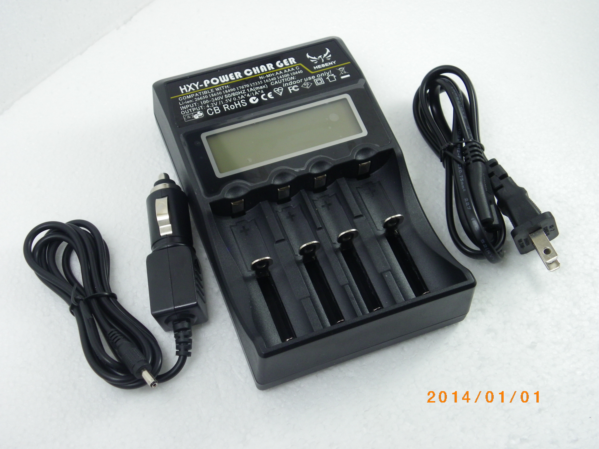 Universal Smart Charger with LCD Display - 24x7 DIY