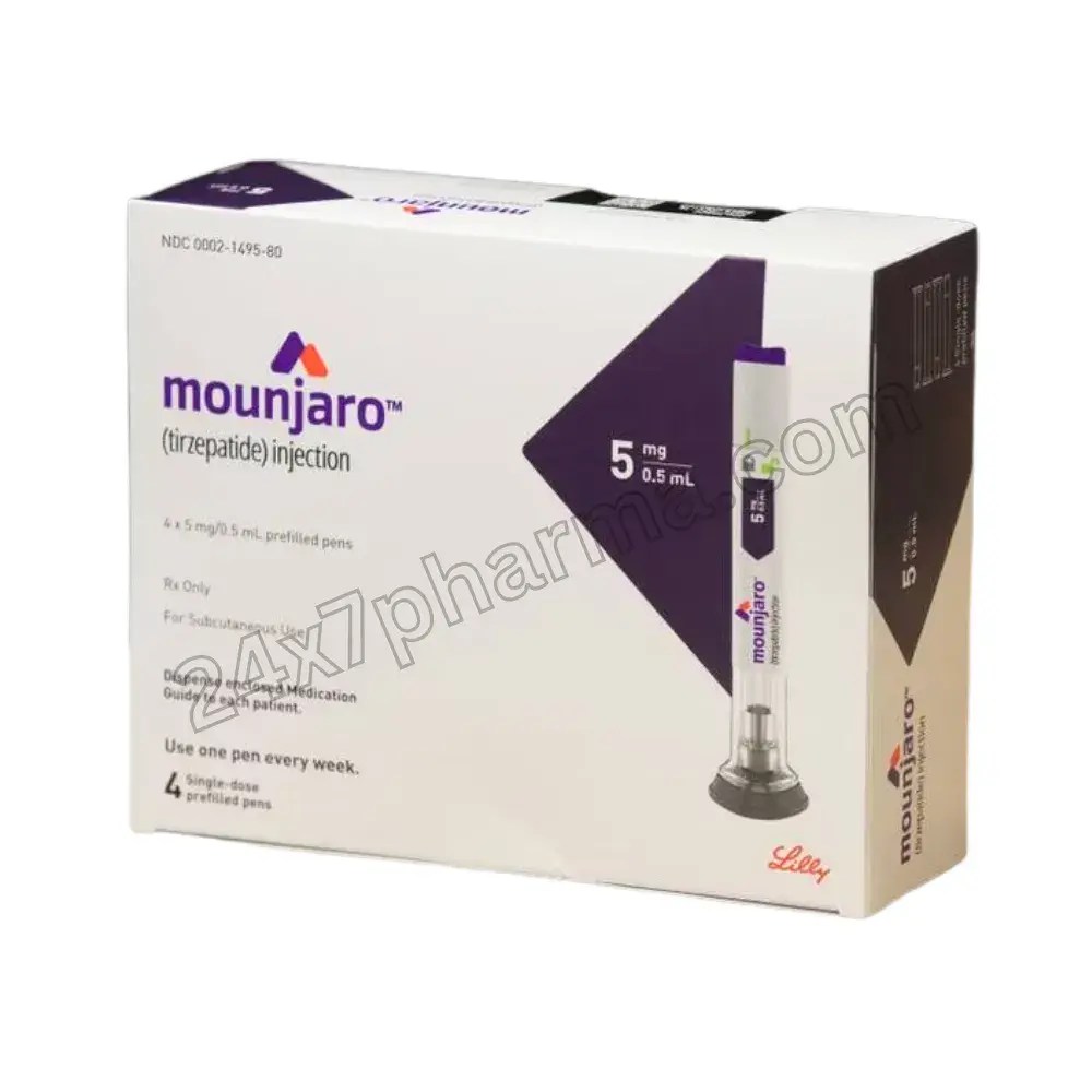 Mounjaro 5 Mg (Tirzepatide): , Use & Side Effects