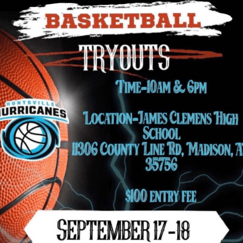 Huntsville Hurricanes, new pro basketball team, holding tryouts 256 Today