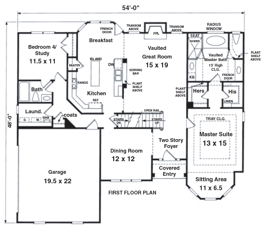 Floor Plan The Sullivan at Lauren Pines
