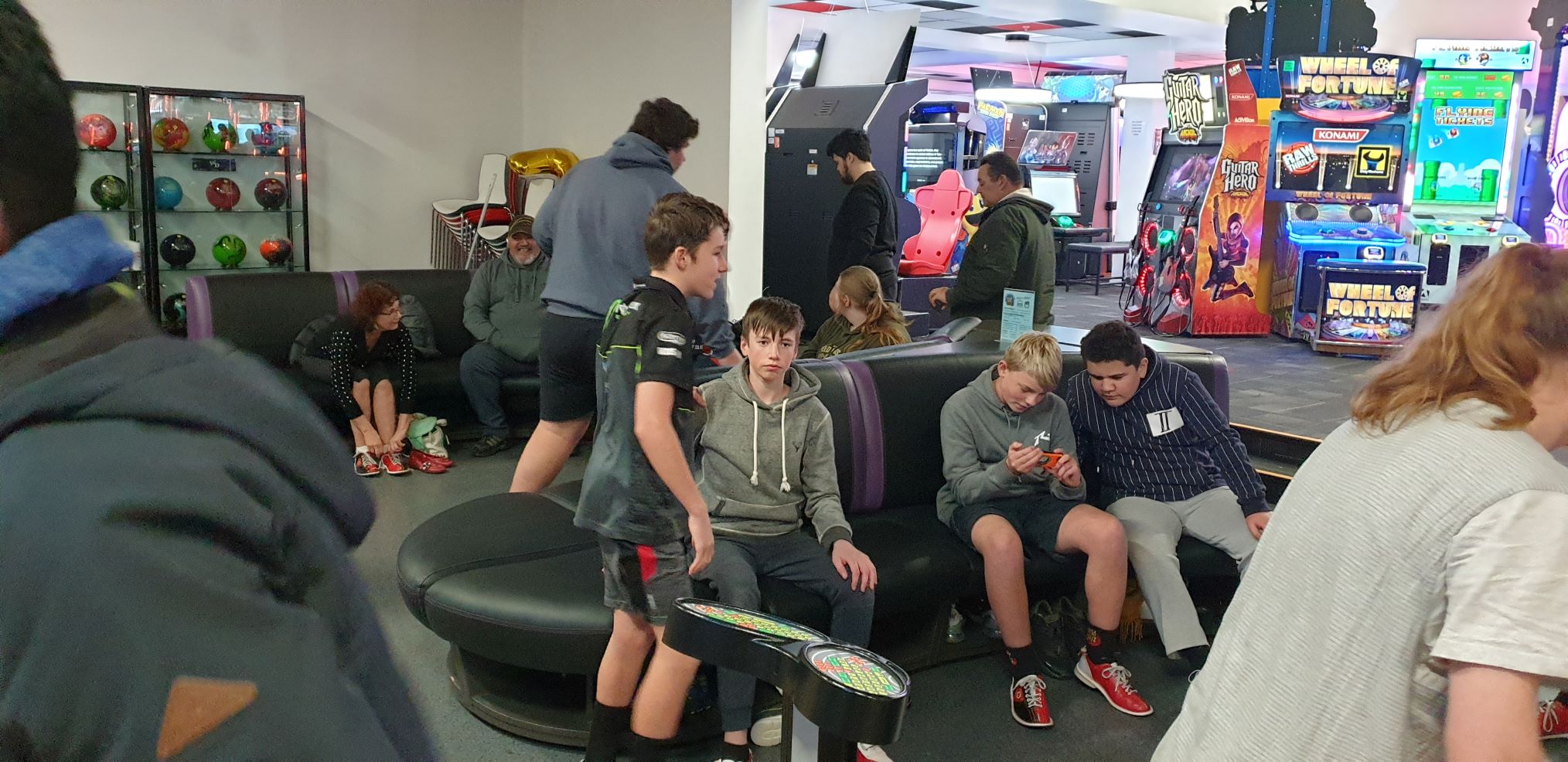 Rotorua Air Cadets go bowling 29 SQN ATC