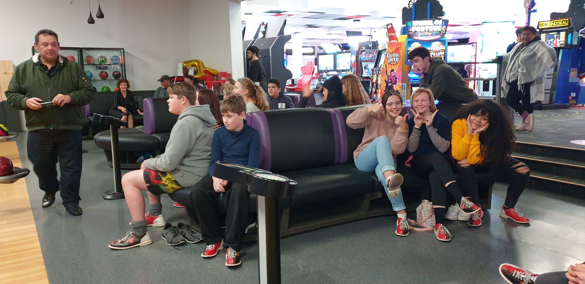 Rotorua Air Cadets go bowling 29 SQN ATC