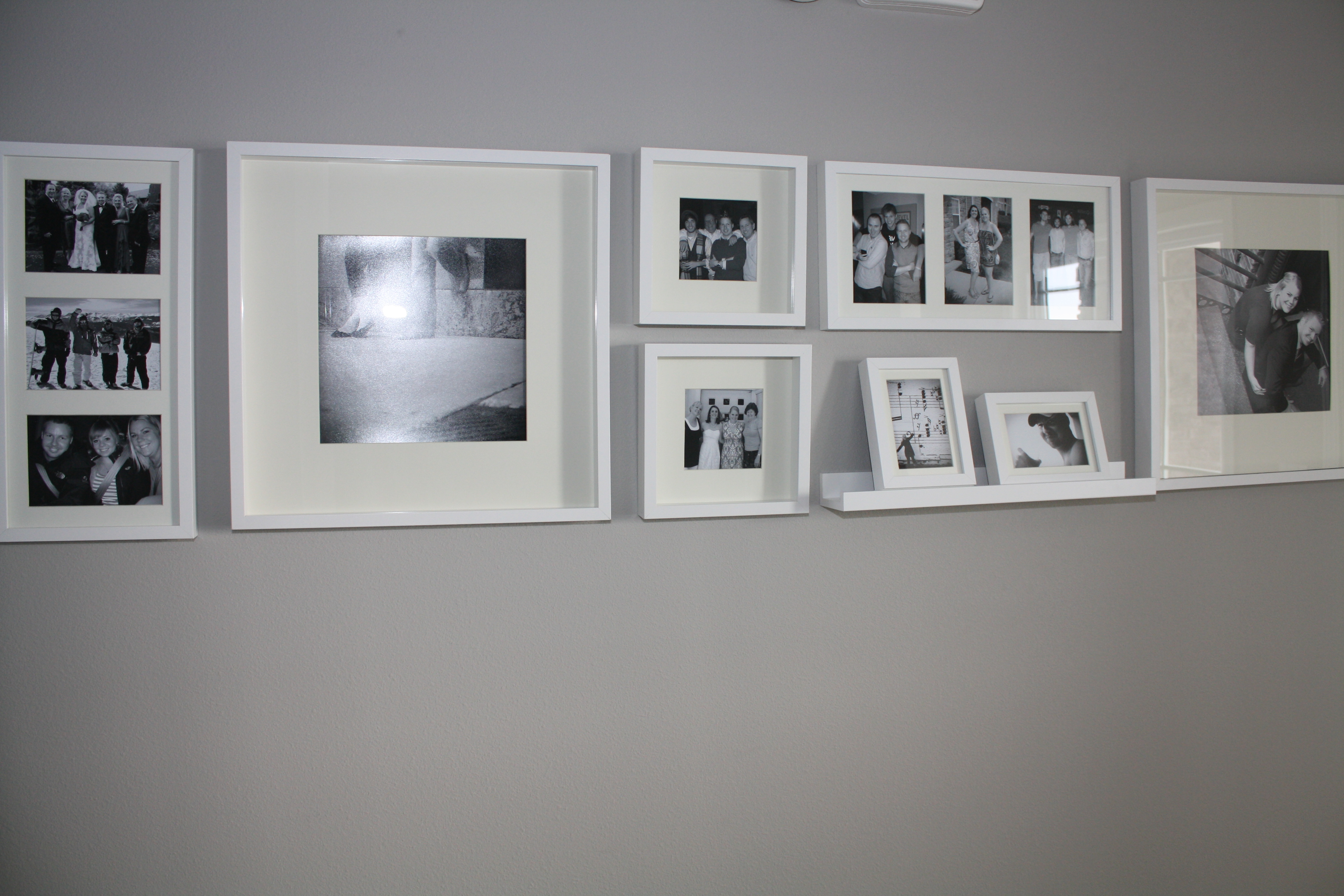 Ikea Ribba Gallery Wall