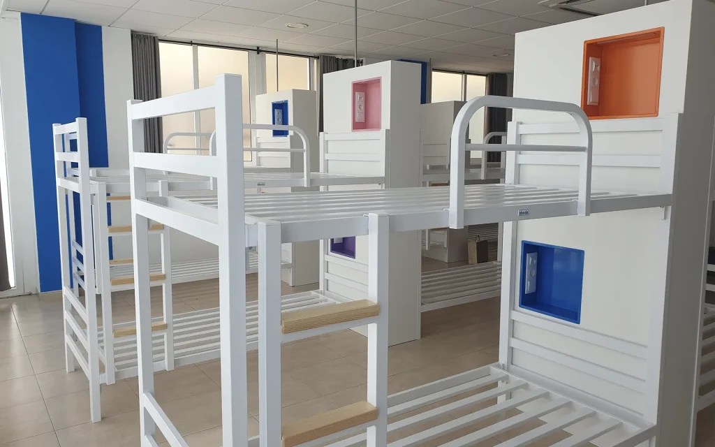 Private bunk beds for hostels and hostels 2bedS