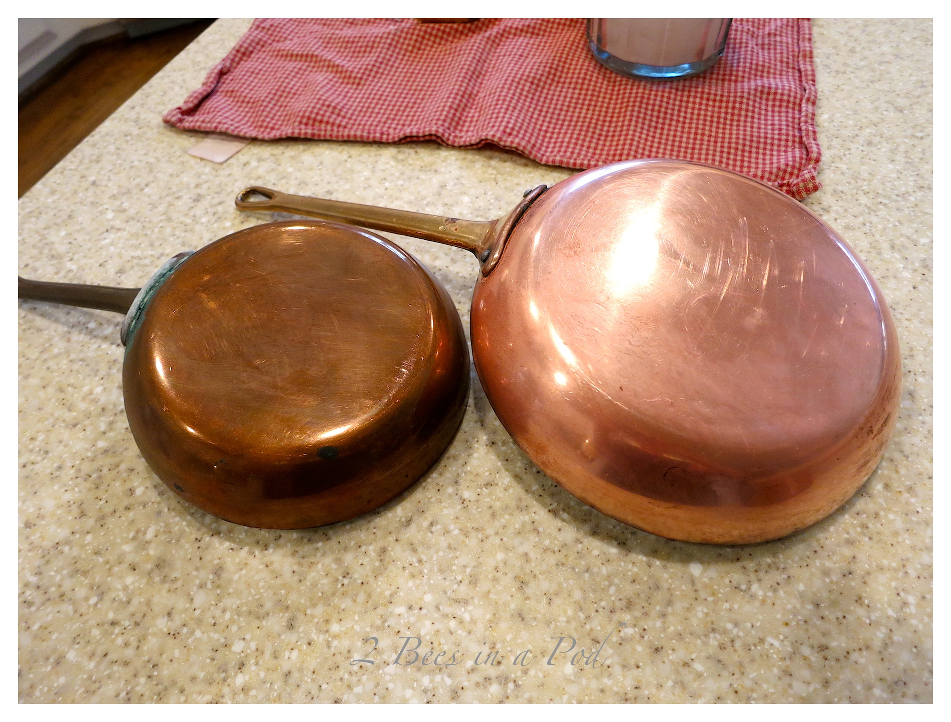 How to Clean Copper Pots and Pans... 2 Bees in a Pod