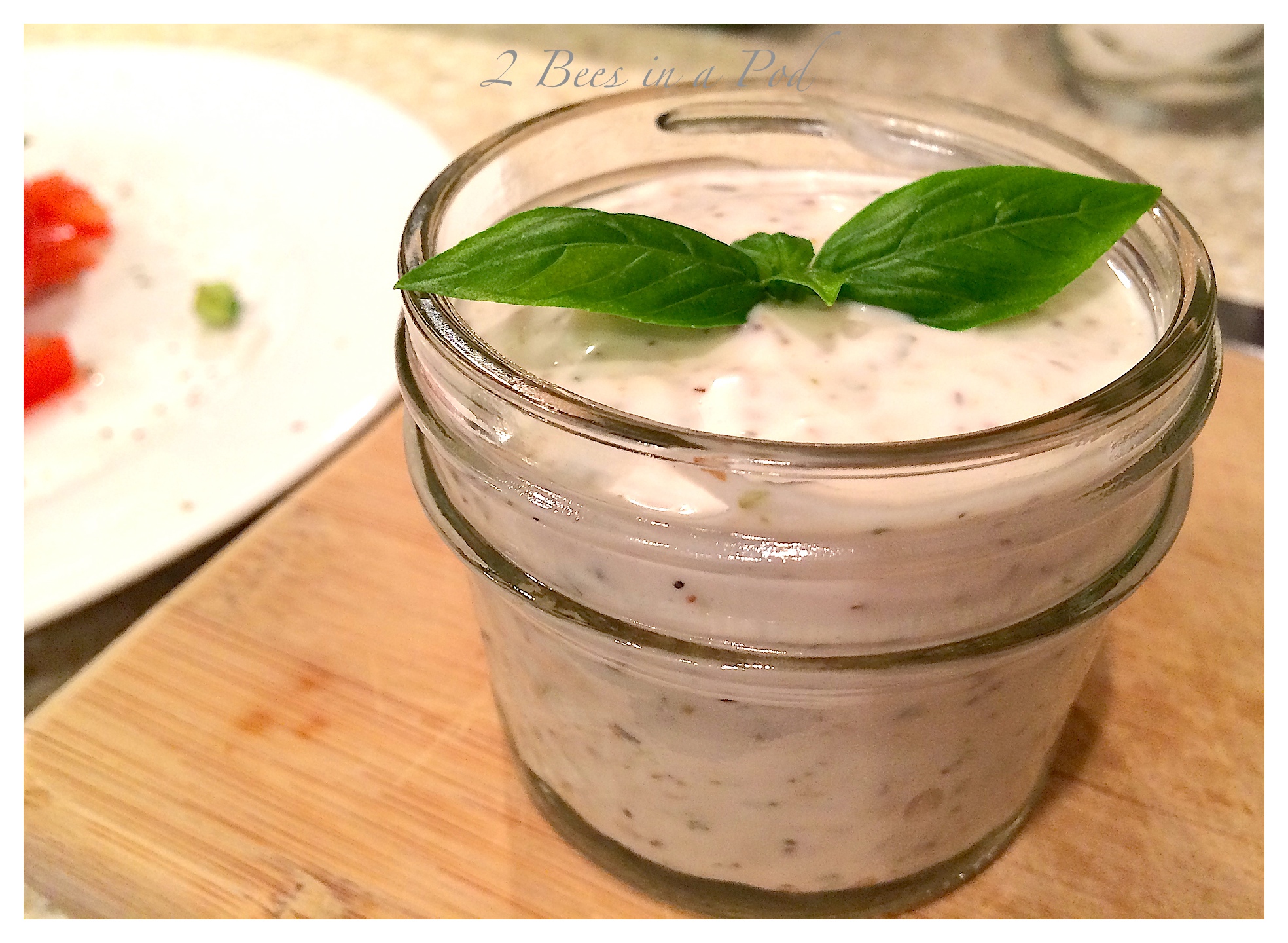 Creamy Italian Dressing Recipe... 2 Bees in a Pod