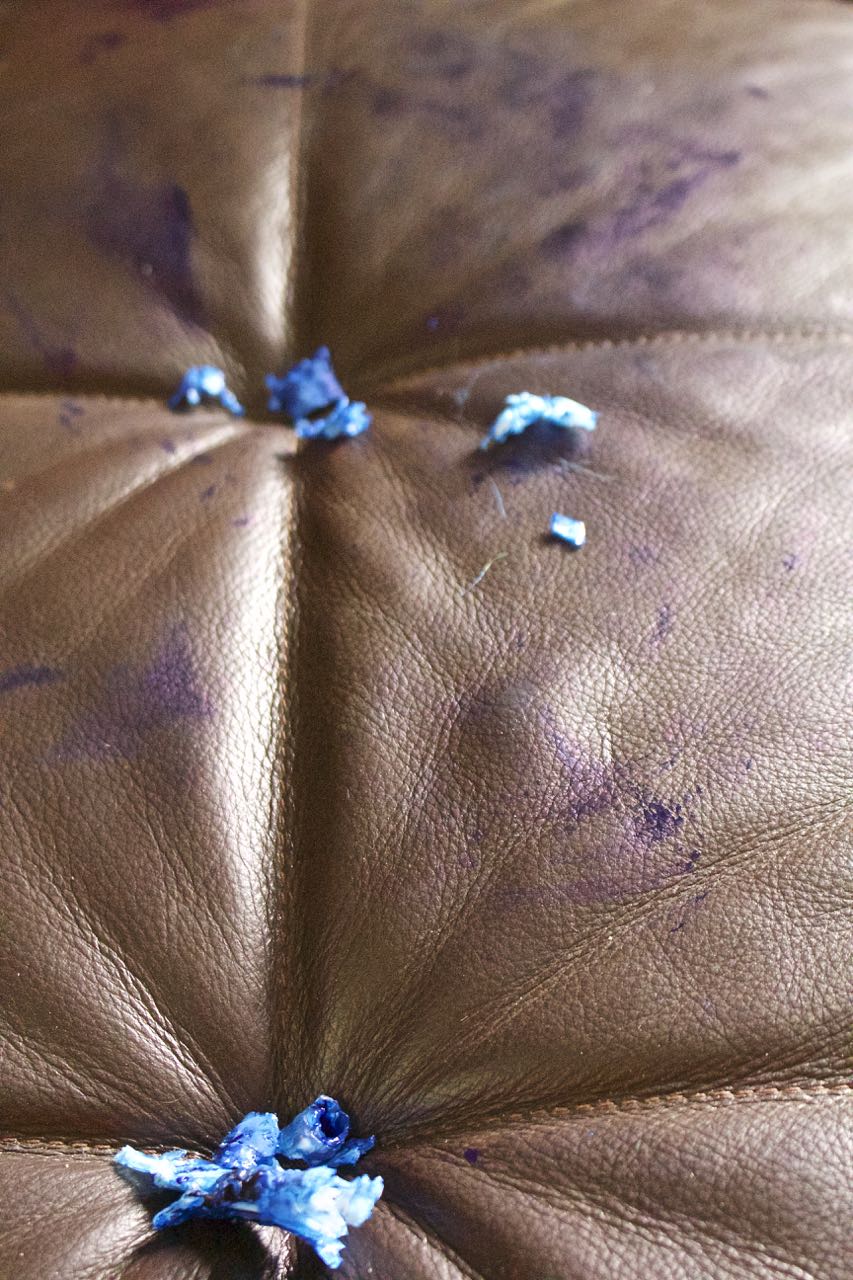 How to Remove Ink from a Leather Sofa and Rug 2 Bees in a Pod