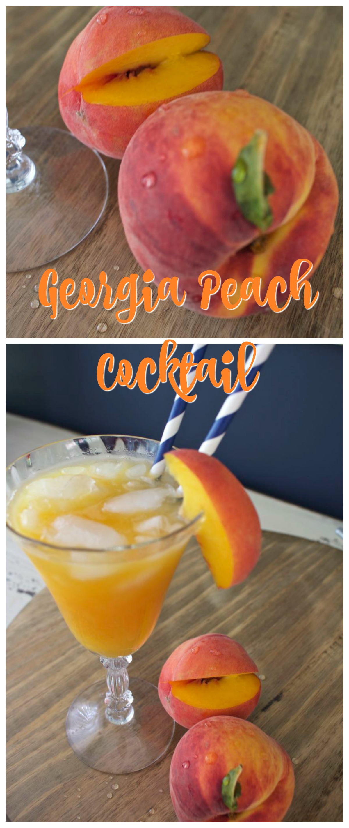 Peach Cocktail 2 Bees in a Pod