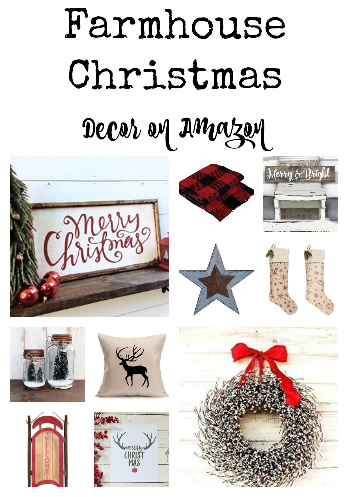 Farmhouse Christmas Decor on Amazon 2 Bees in a Pod