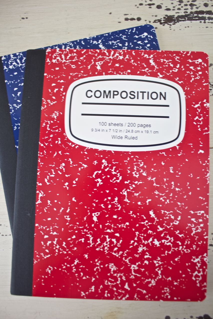 DIY Journal from a Composition Notebook 2 Bees in a Pod