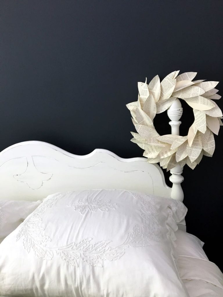 Chalk Painted Headboard Cottage Style 2 Bees in a Pod