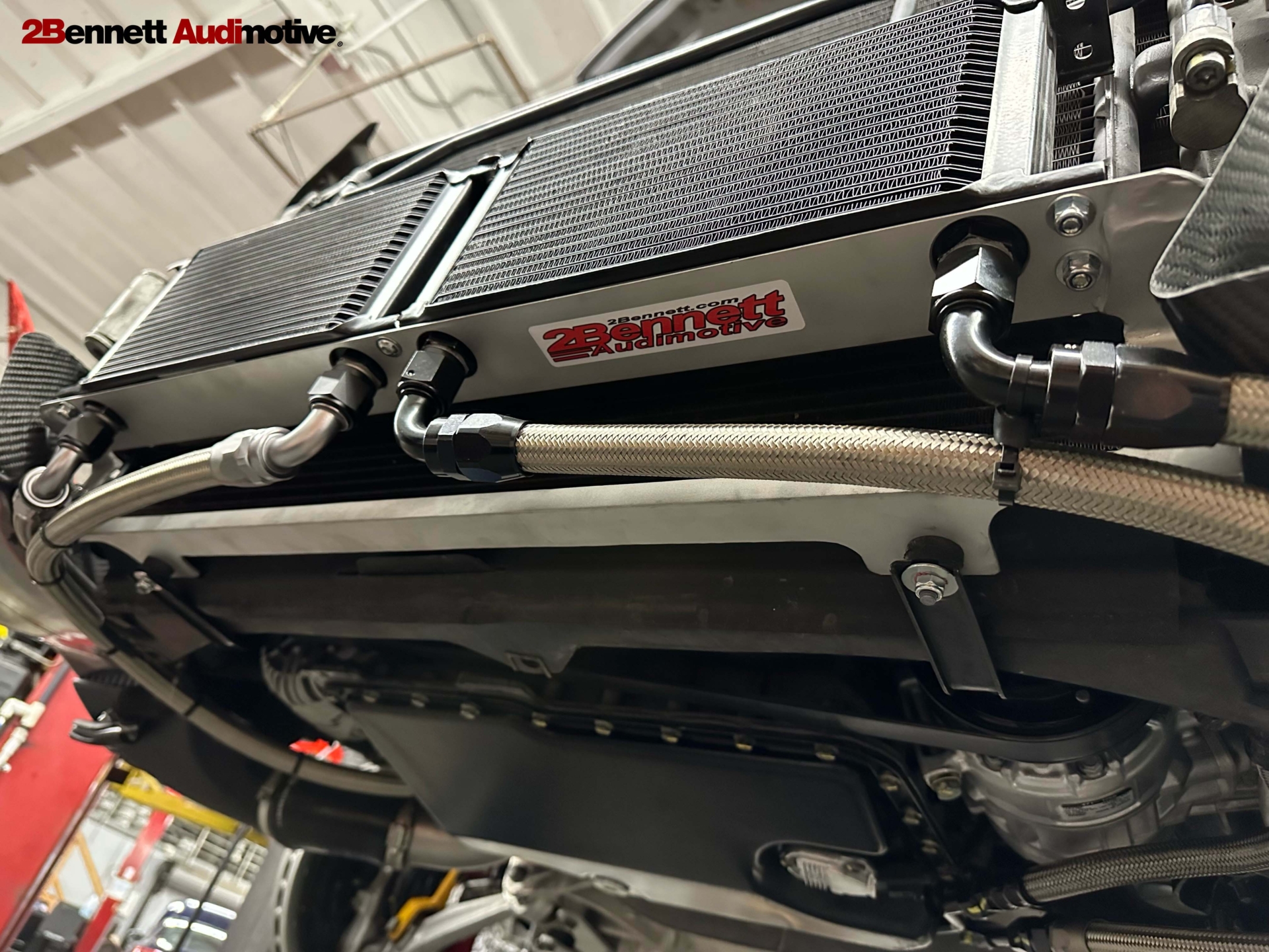C5 RS6 Integrated Oil Cooler System Audimotive