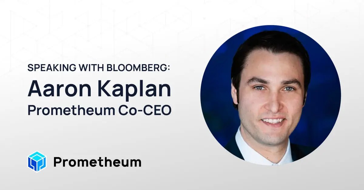 Comment Prometheum et la SEC sont connectés. Aaron Kaplan, co-directeur de Prometheum. Comment Prometheum et la SEC sont connectés. Aaron Kaplan, co-directeur de Prometheum. Photo.