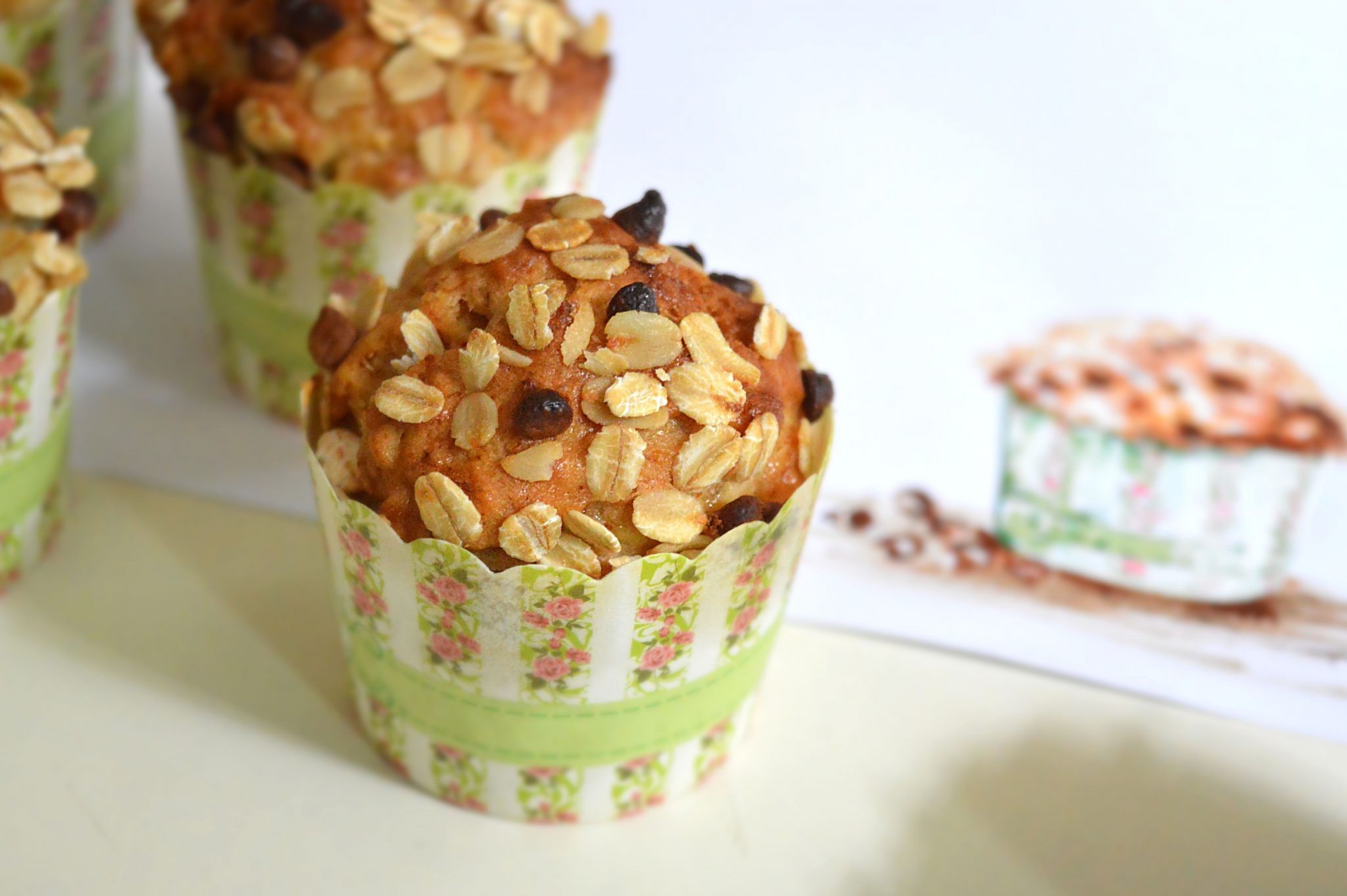 Banana oats muffins Eggless Recipe 2 Bliss of Baking