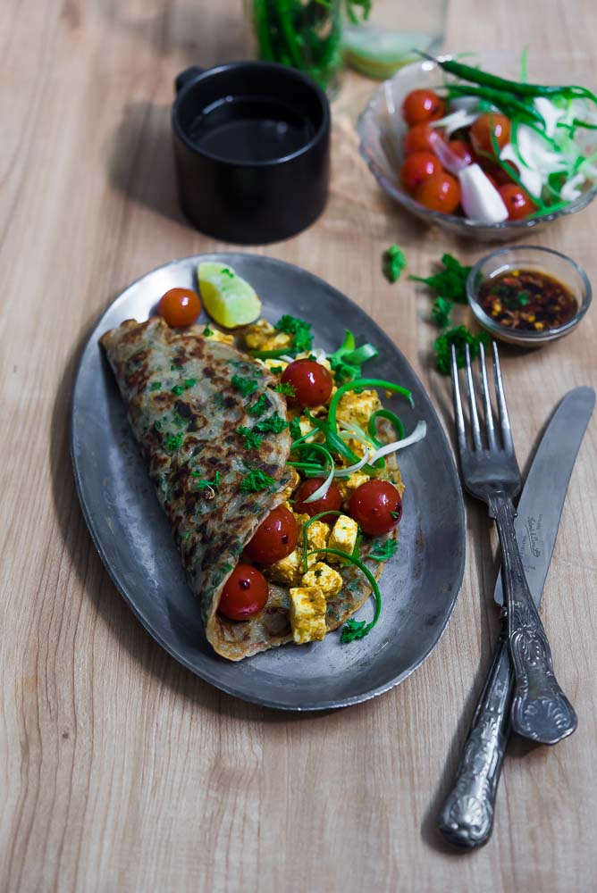 Healthy Glutenfree Savoury Pancakes 2 Bliss of Baking