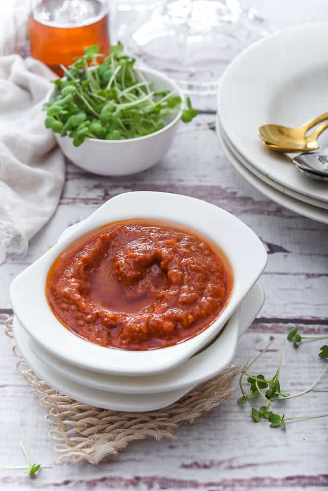 Jain Schezwan Sauce 2 Bliss of Baking