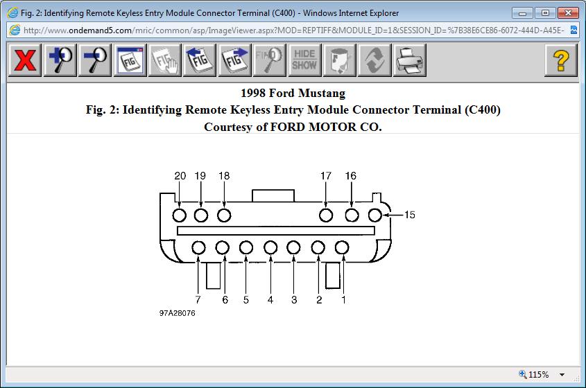 Regarding PATS: I Have a 98 Ford Mustang 3.8 Automatic. I Was Told...