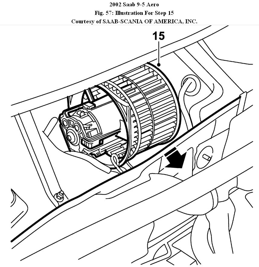 95 Saab Heater Motor Runs Intermitently. I Have Heat but the Fan...