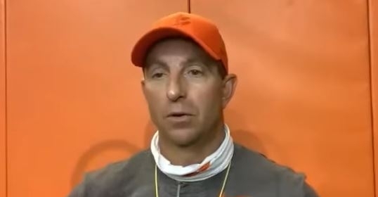 WATCH Dabo Swinney on Derion Kendrick, latest out of Clemson spring