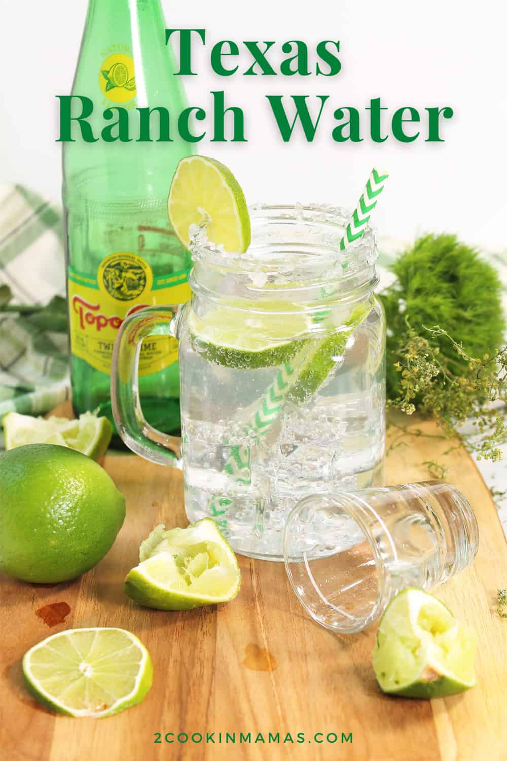 Texas Ranch Water Drink Recipe 2 Cookin Mamas