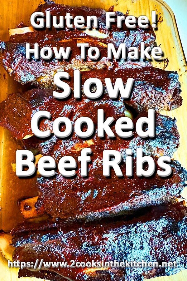 Gluten Free Slow Cooked Beef Ribs 2 Cooks in the Kitchen