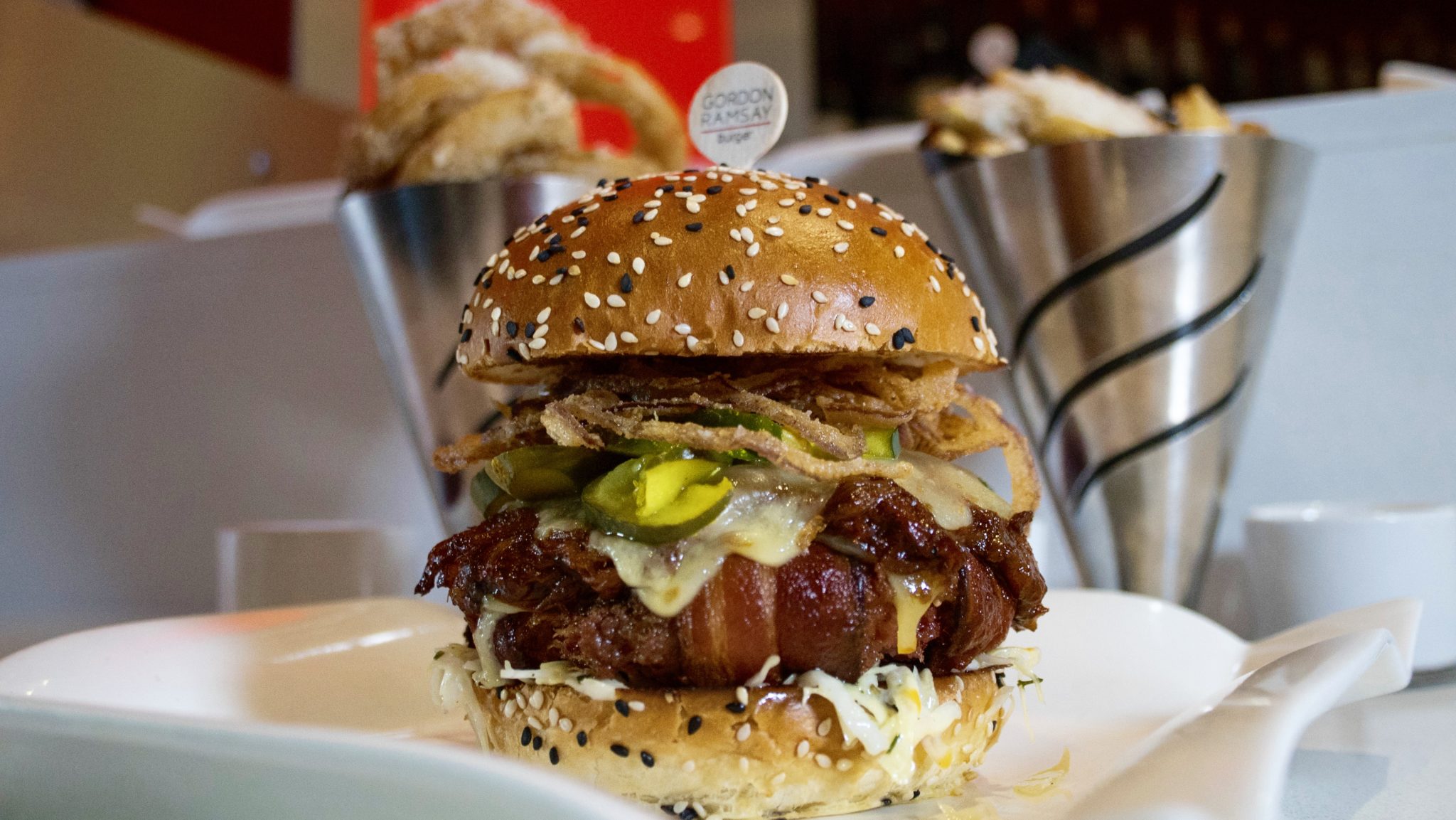 Gordon Ramsay Burger is a Vegas Family Hit 2 Dads with Baggage
