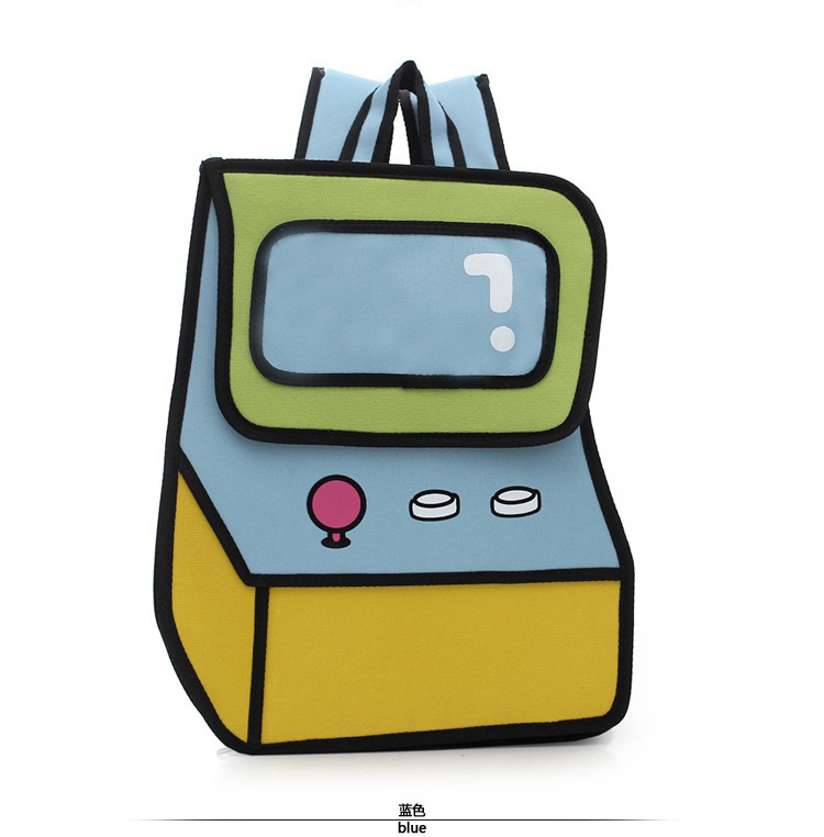 2D Bag Arcade Backpack A Gamer's Paradise