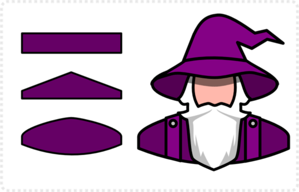 Designing a wizard logo using Affinity Designer 2dgameartguru