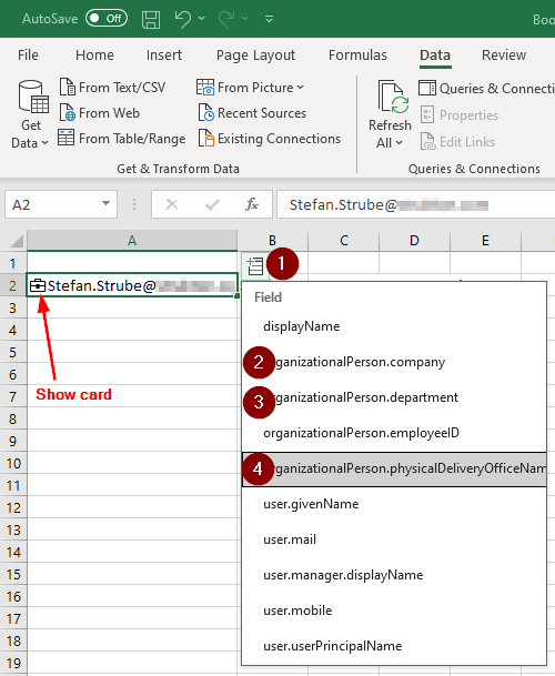 Hidden treasures Use Excel data types from Power BI There's